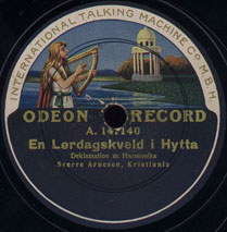Odeon, International Talking Machine