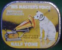 His Master's Voice Half Tone, GB
